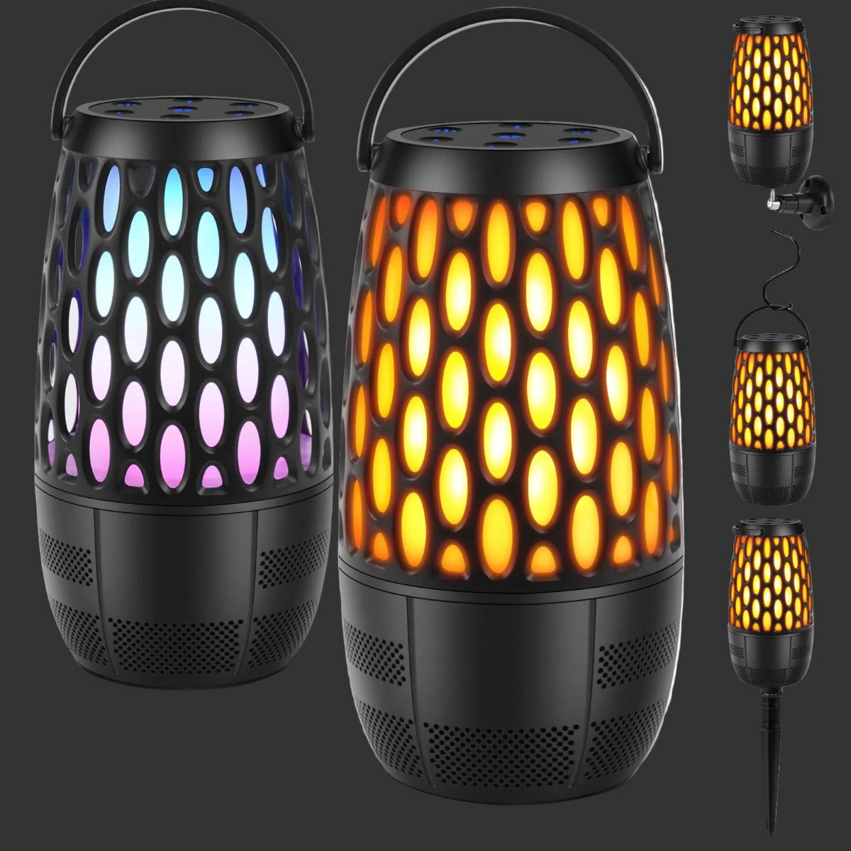Outdoor bluetooth speakers with RGB
